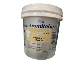 GANACHE AROMITALIA CHOCOLATE BRANCO 3.5KG