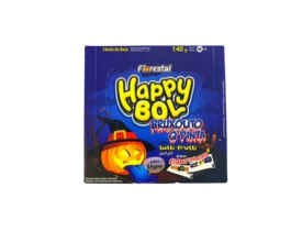 CHICLETE BRUXO PINTA LÍNGUA 140G HAPPY FLORESTAL