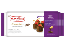 COBERTURA MAVALÉRIO PREMIUM MEIO AMARGO BARRA 2,1KG