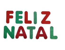 ENFEITE FAIXA FELIZ NATAL PIFFER