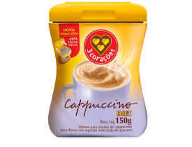 CAPUCCINO DIET 3 CORAÇÕES 150G