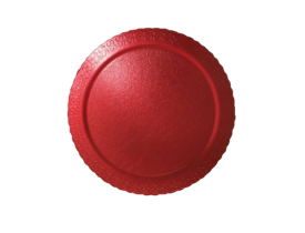 CAKE BOARD 32CM VERMELHO REDONDO  ULTRAFEST