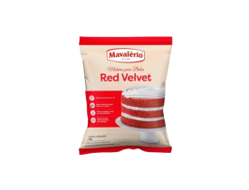 MISTURA PARA BOLO RED VALVET 1KG MAVALÉRIO 