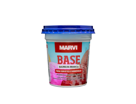 BASE SORVETE BAUNILHA BRANCA MARVI 100G