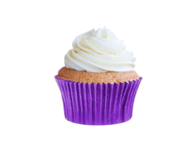 FORMA CUPCAKE LILÁS MAGO 45 UNIDADES