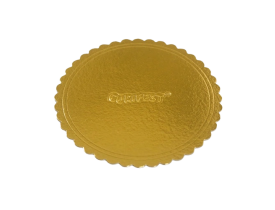 CAKE BOARD 15CM OURO REDONDO  CURIFEST