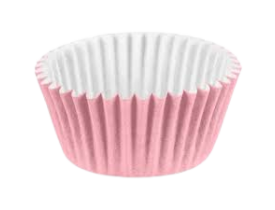 FORMA CUPCAKE REGINA ROSA BEBE 45 UNIDADES