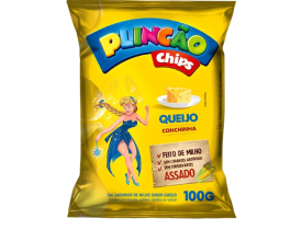 CHIPS PLINC ALUM QUEIJO 100G 