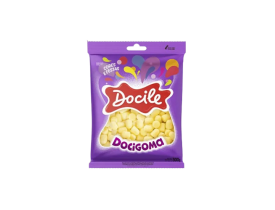 BALA DOCILE DOCIGOMA SINO AMARELO 500G 