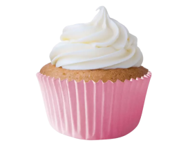 FORMA CUPCAKE ROSA BEBÊ MAGO 45 UNIDADES