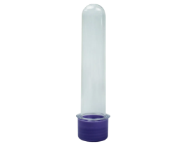 TUBETE ROXO 13CM 12 UNIDADES