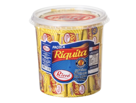 PAÇOCA RIQUITA ROLHA 750G 50 UNIDADES