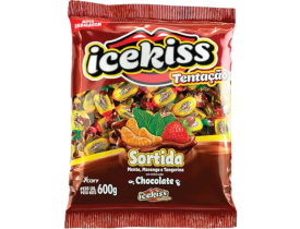 BALA TENTAÇÃO SORTIDA 500G ICEKISS 