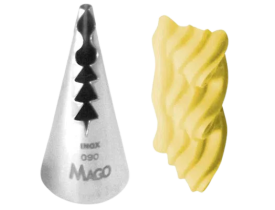 BICO INOX BABADO PEQUENO N°090 MAGO