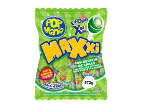 PIRULITO POP MANIA MAXXI MACA VERDE