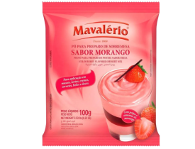 PO PARA SOBREMESA MORANGO MAVALERIO 100G