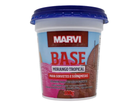 BASE SORVETE MORANGO TROPICAL MARVI 100G