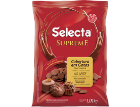 COBERTURA SUPREME AO LEITE GOTAS SELECTA 1,01KG