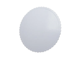 CAKE BOARD 32CM BRANCO REDONDO SULFORMAS