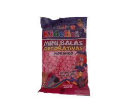 MINI BALA KIDELICIA MORANGO 400G