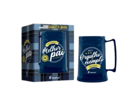 CANECA GEL MELHOR PAI MUNDO 300ML VERON