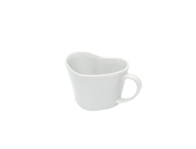 CANECA CERÂMICA CORAÇÃO BRANCA 