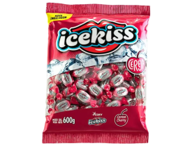 BALA GELADINHA CEREJA 500G ICEKISS 