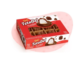 MARSHMALLOW TETABEL AO LEITE TRADICIONAL 12 UNIDADES